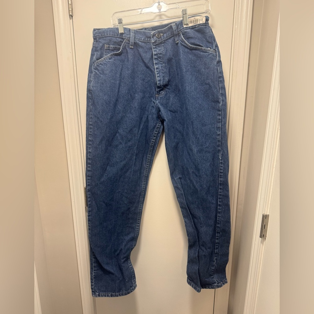 Bulwark FR Jeans Mens 36x30 Blue Denim Flame Resistant Work Wear Jeans